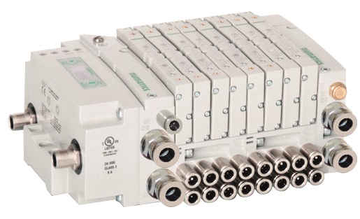 Industrie 4.0 diagnostiek voor pneumatiek via directe digitale besturing: IO-Link ® module toegevoegd aan het ASCO Numatics 580 Serie elektronicaplatform